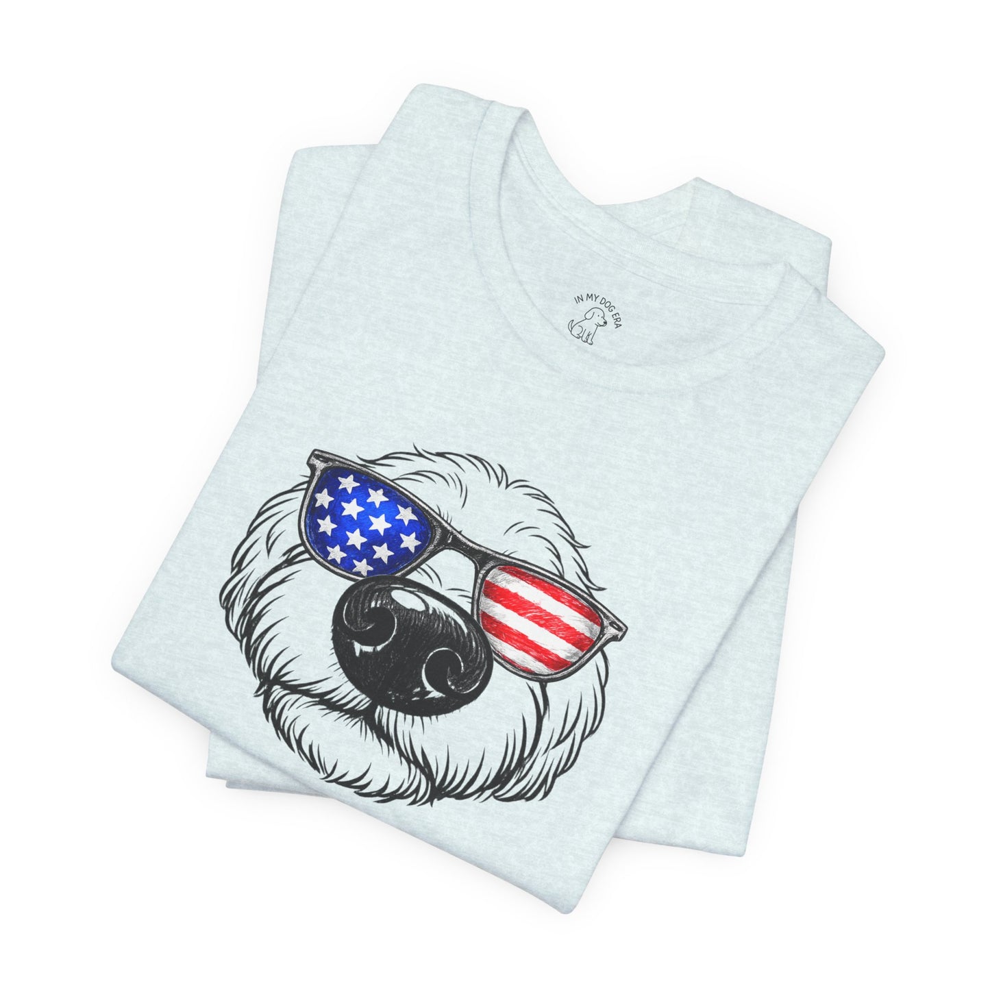 Red, White & BOOP Goldendoodle T-Shirt