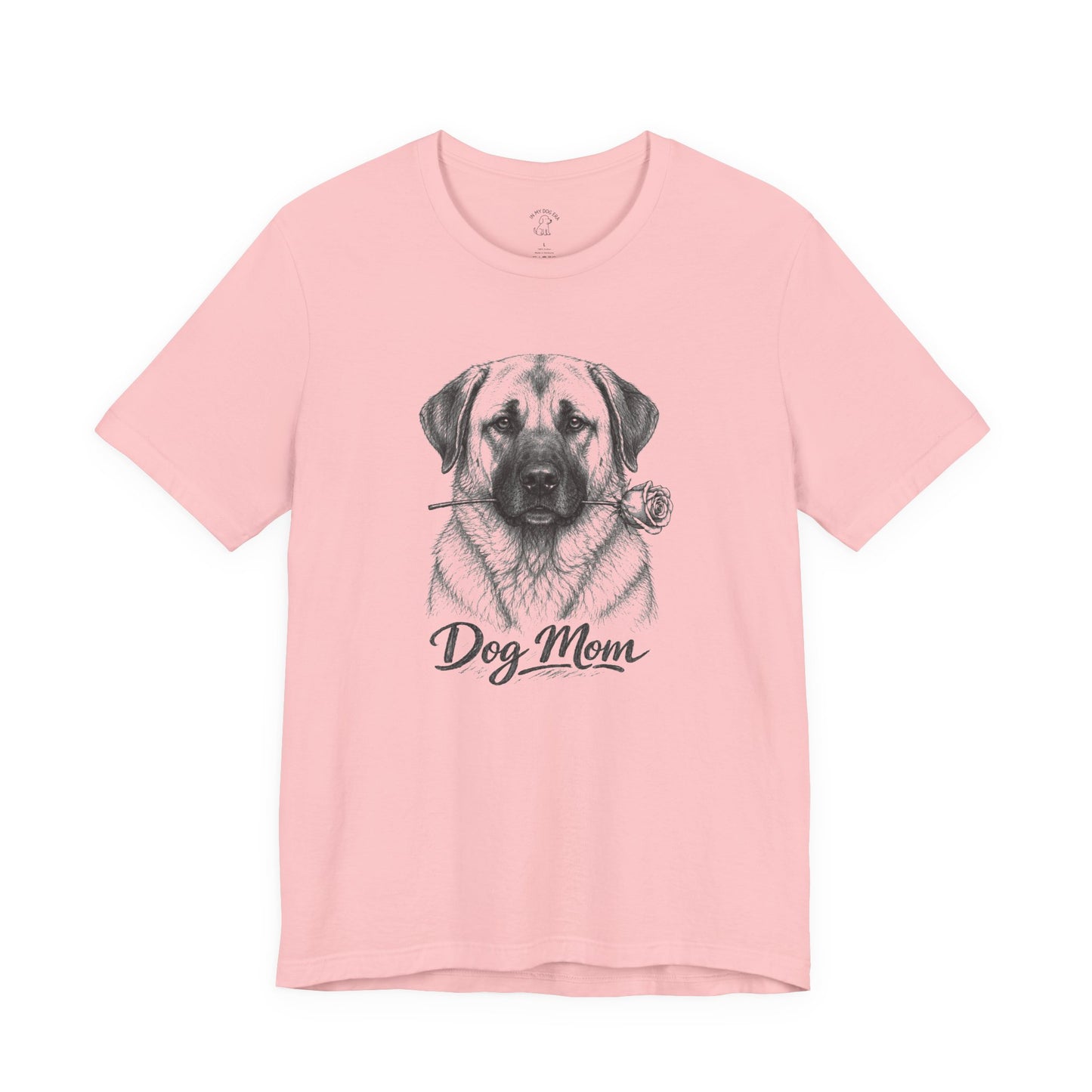 Kangal Shepherd Dog Dog Mom T-Shirt (Rose Collection)