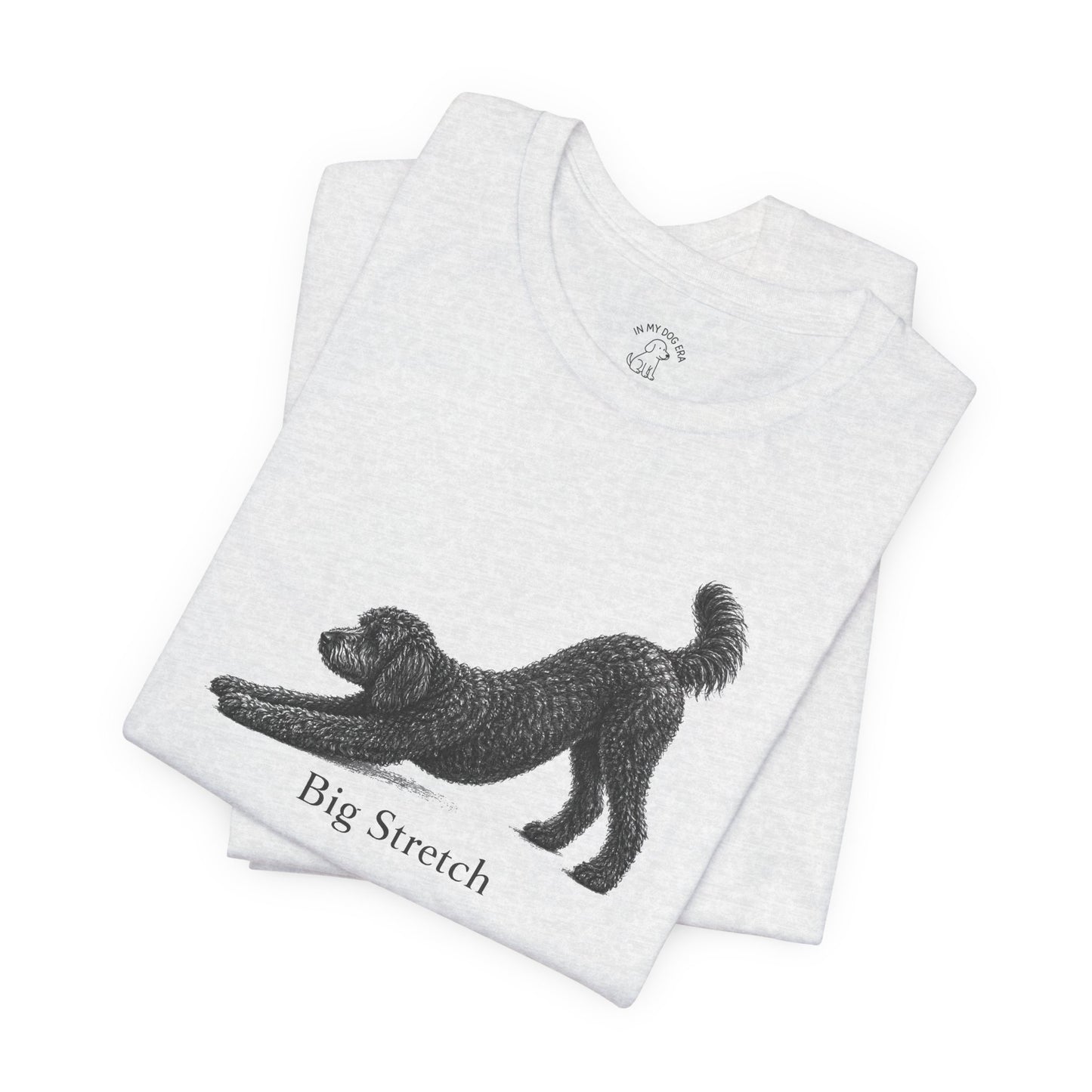 Big Stretch Black Goldendoodle T-Shirt