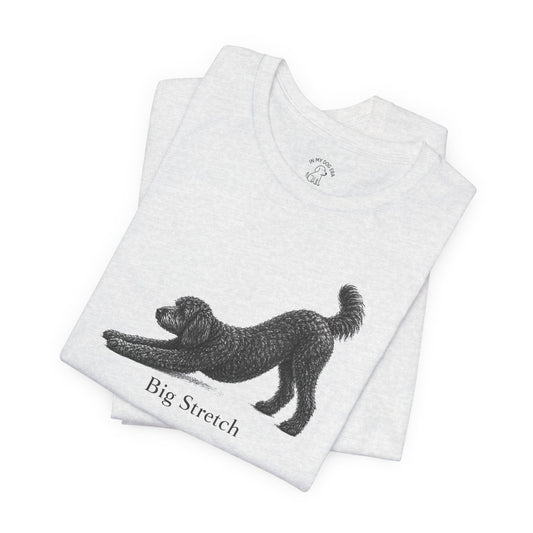 Big Stretch Black Goldendoodle T-Shirt