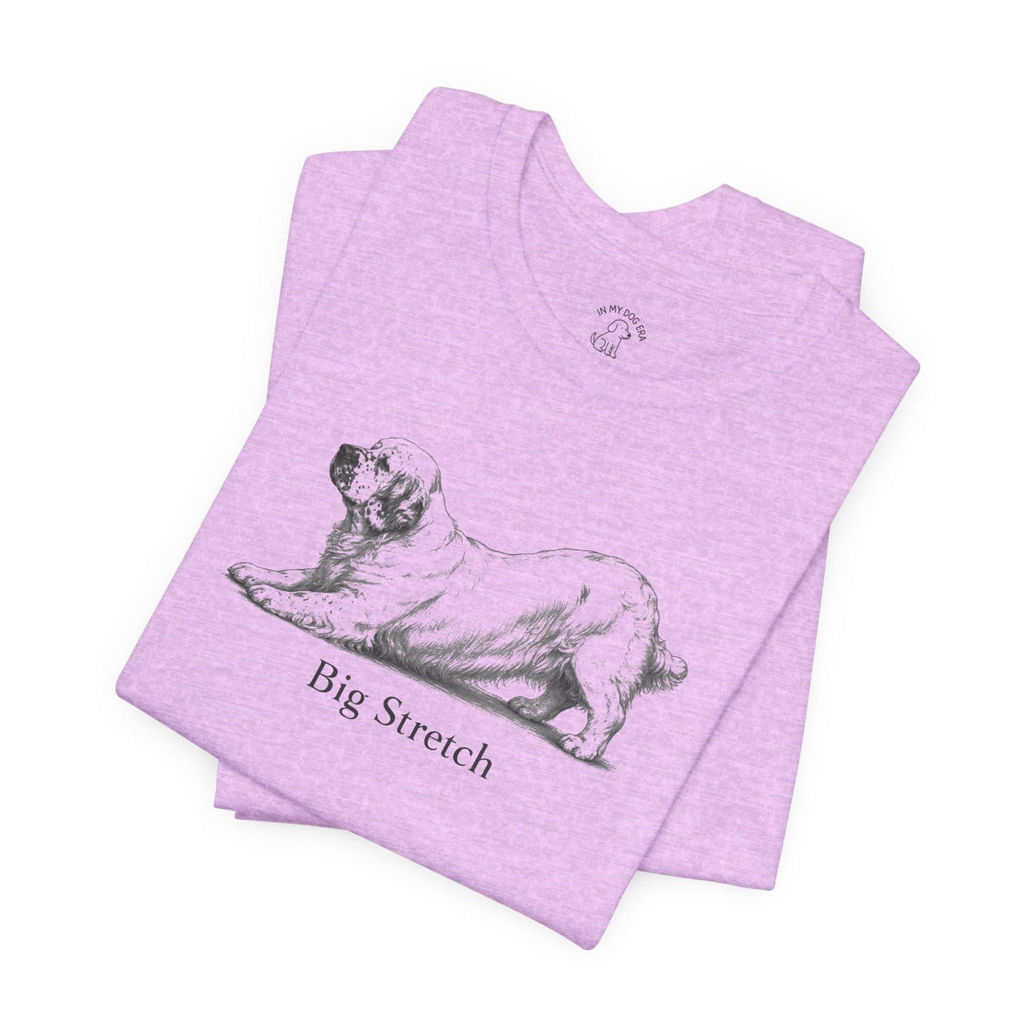 Big Stretch Clumber Spaniel T-Shirt