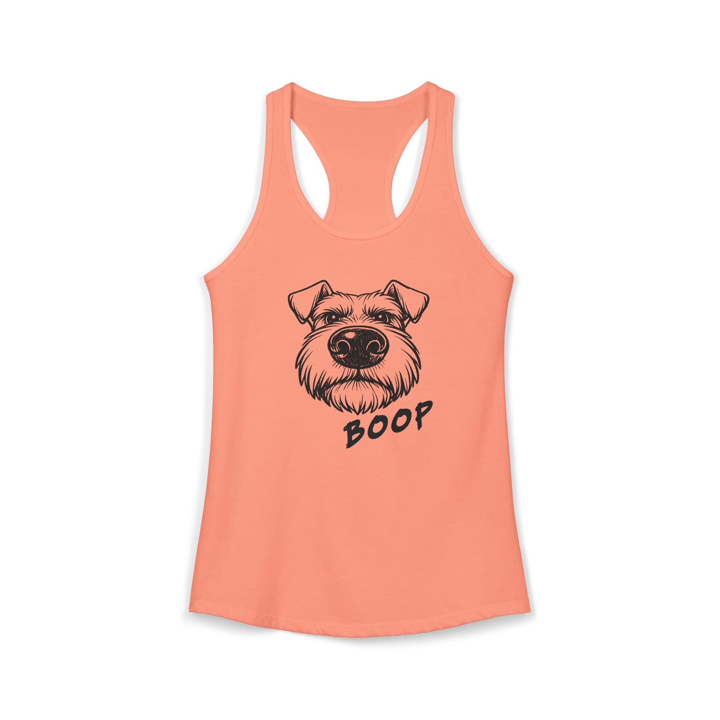 BOOP Classic - Schnauzer - Women's Racerback Tanktop