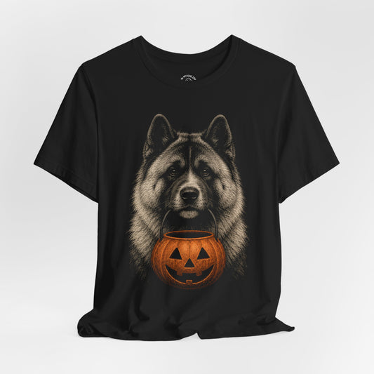 American Akita Halloween T-Shirt – Boop or Treat