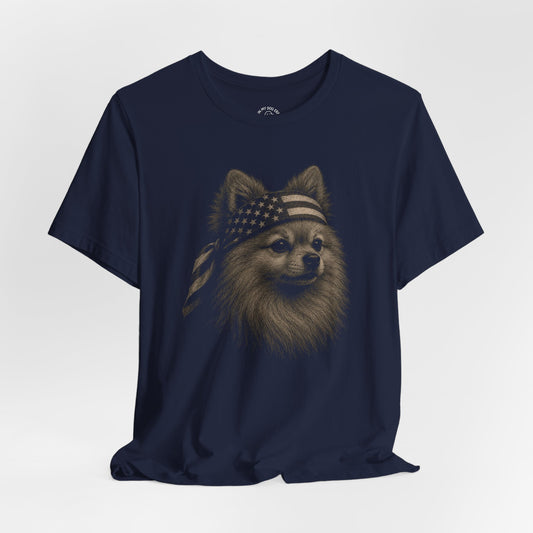 All-American Pomeranian T-Shirt