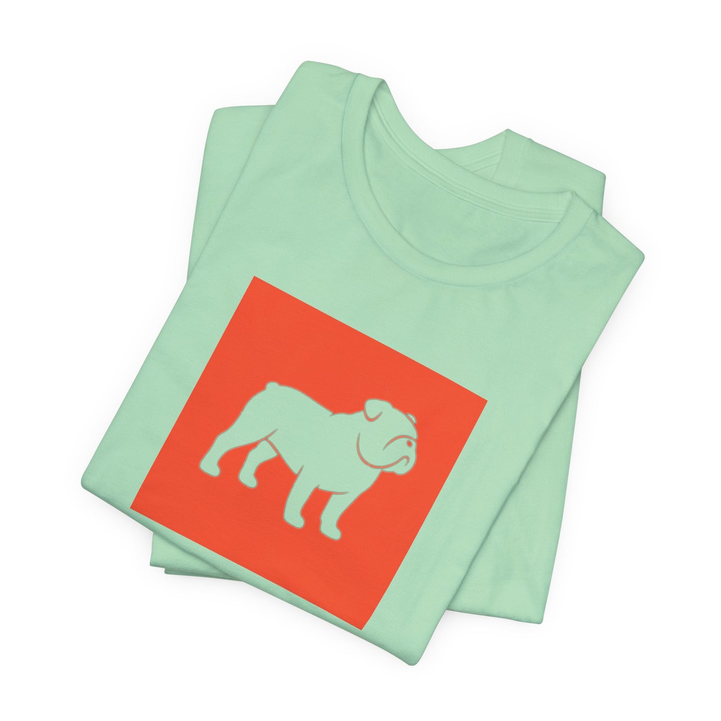 English Bulldog Silhouette Tee