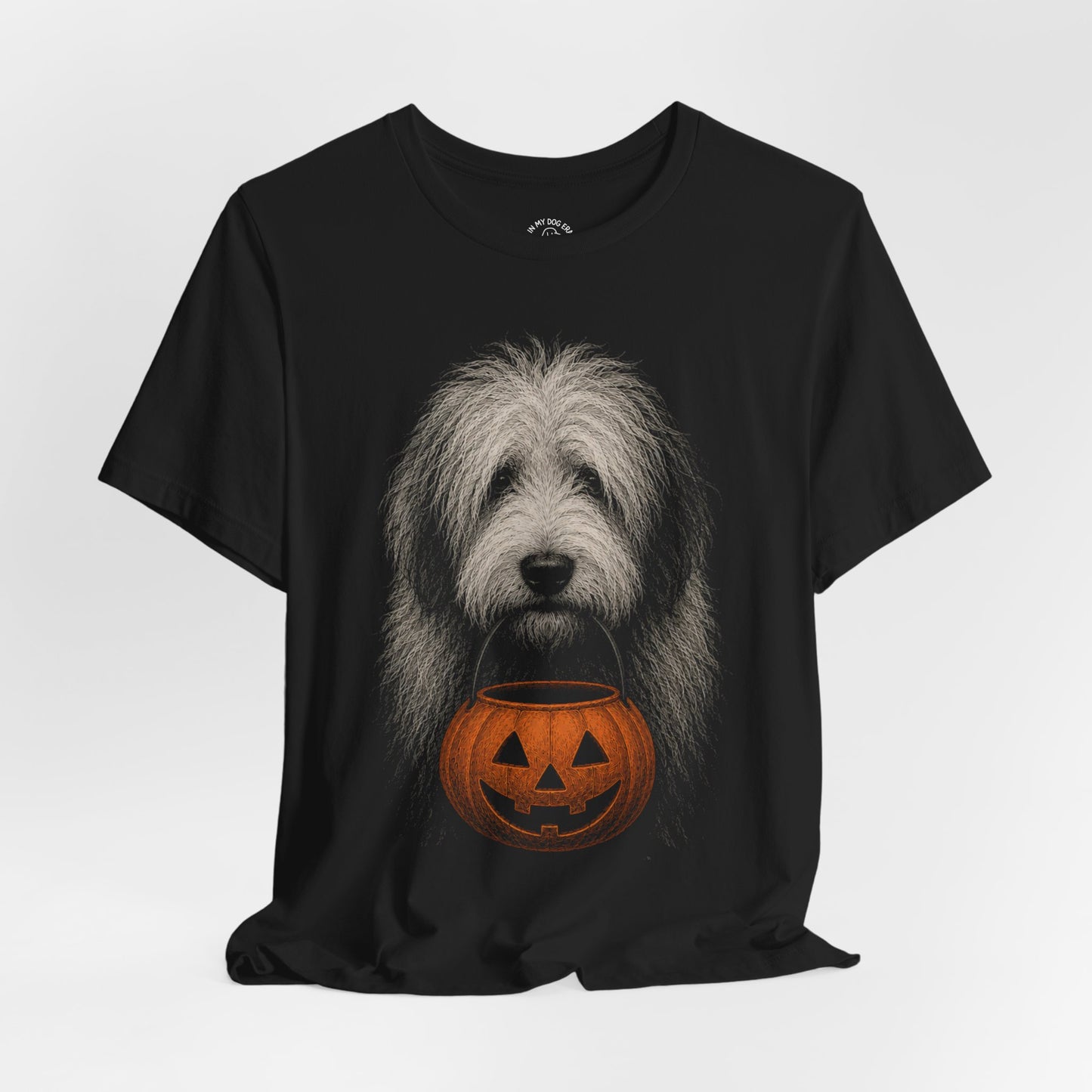 Old English Sheepdog Halloween T-Shirt – Boop or Treat