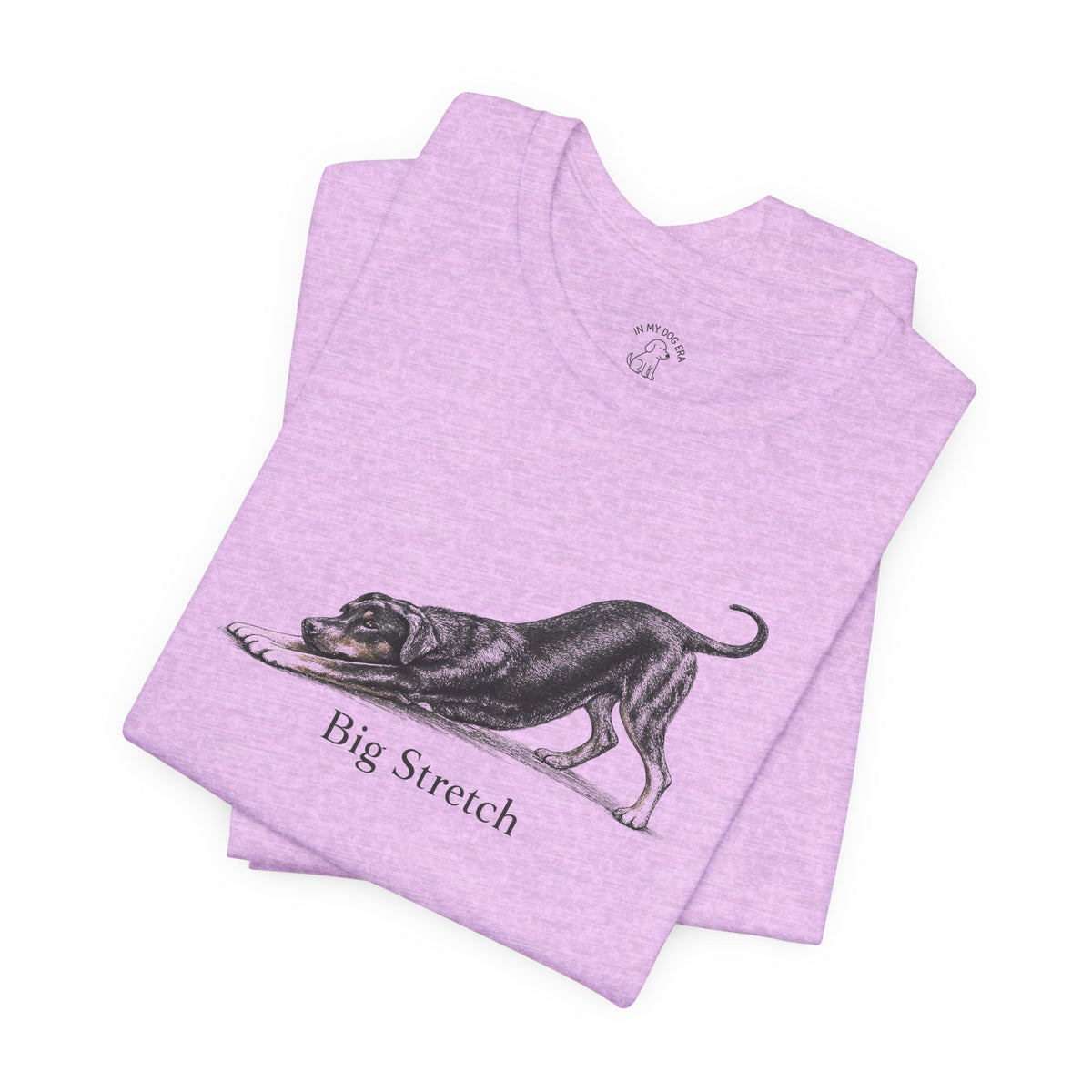Big Stretch Doberman (Natural Ears & Tail) T-Shirt