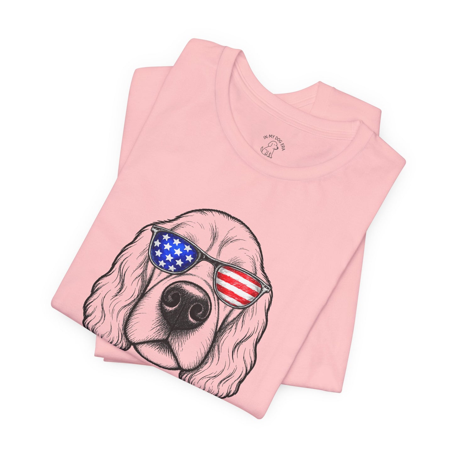 Red, White & BOOP American Cocker Spaniel T-Shirt