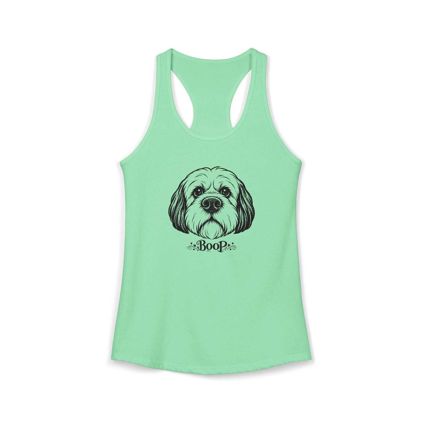 BOOP Shih Tzu - Women's Racerback Tanktop