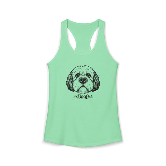 BOOP Shih Tzu - Women's Racerback Tanktop