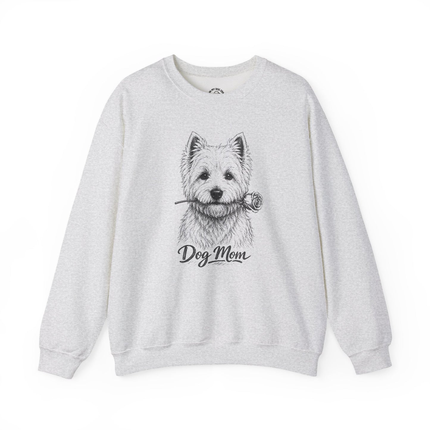 West Highland Terrier Dog Mom Sweatshirt (Rose Collection)