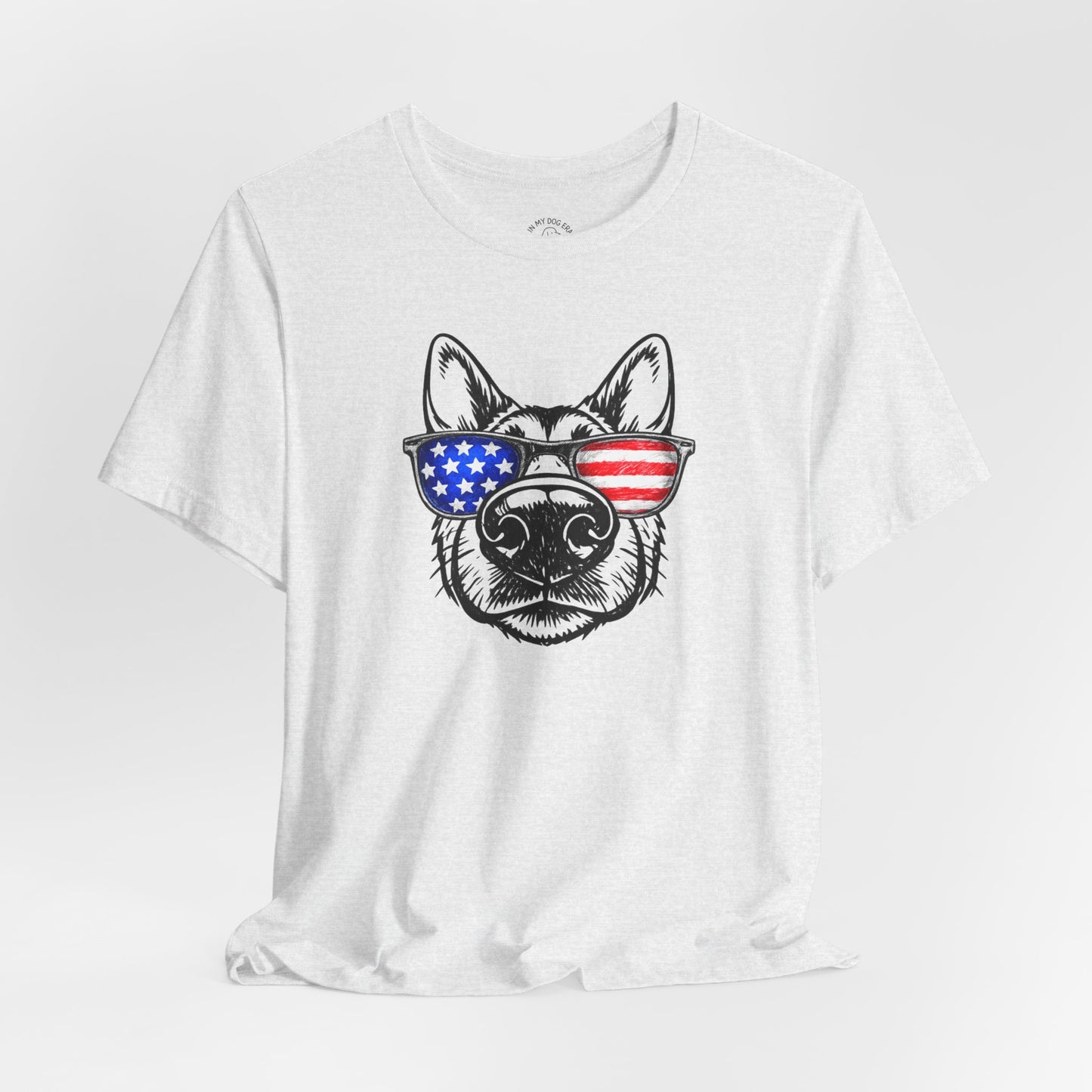 Red, White & BOOP German Shepherd T-Shirt