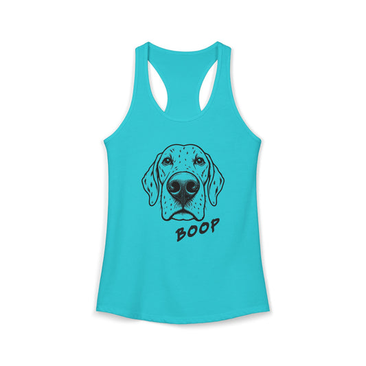 BOOP Classic - English Pointer - Women's Racerback Tanktop