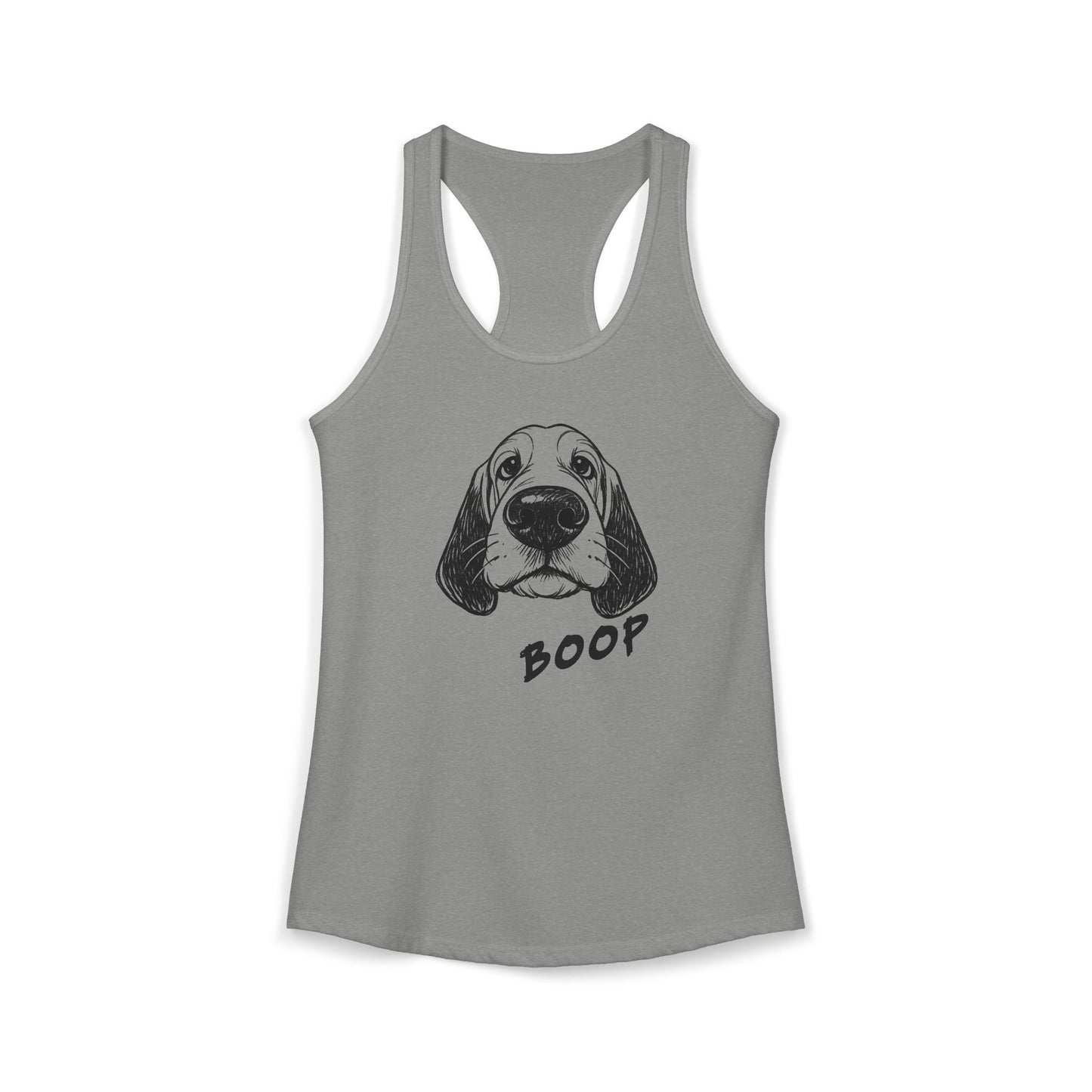BOOP Classic - Basset Hound - Women's Racerback Tanktop