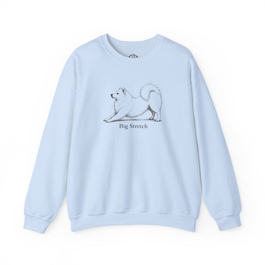 Big Stretch American Eskimo Dog Sweatshirt