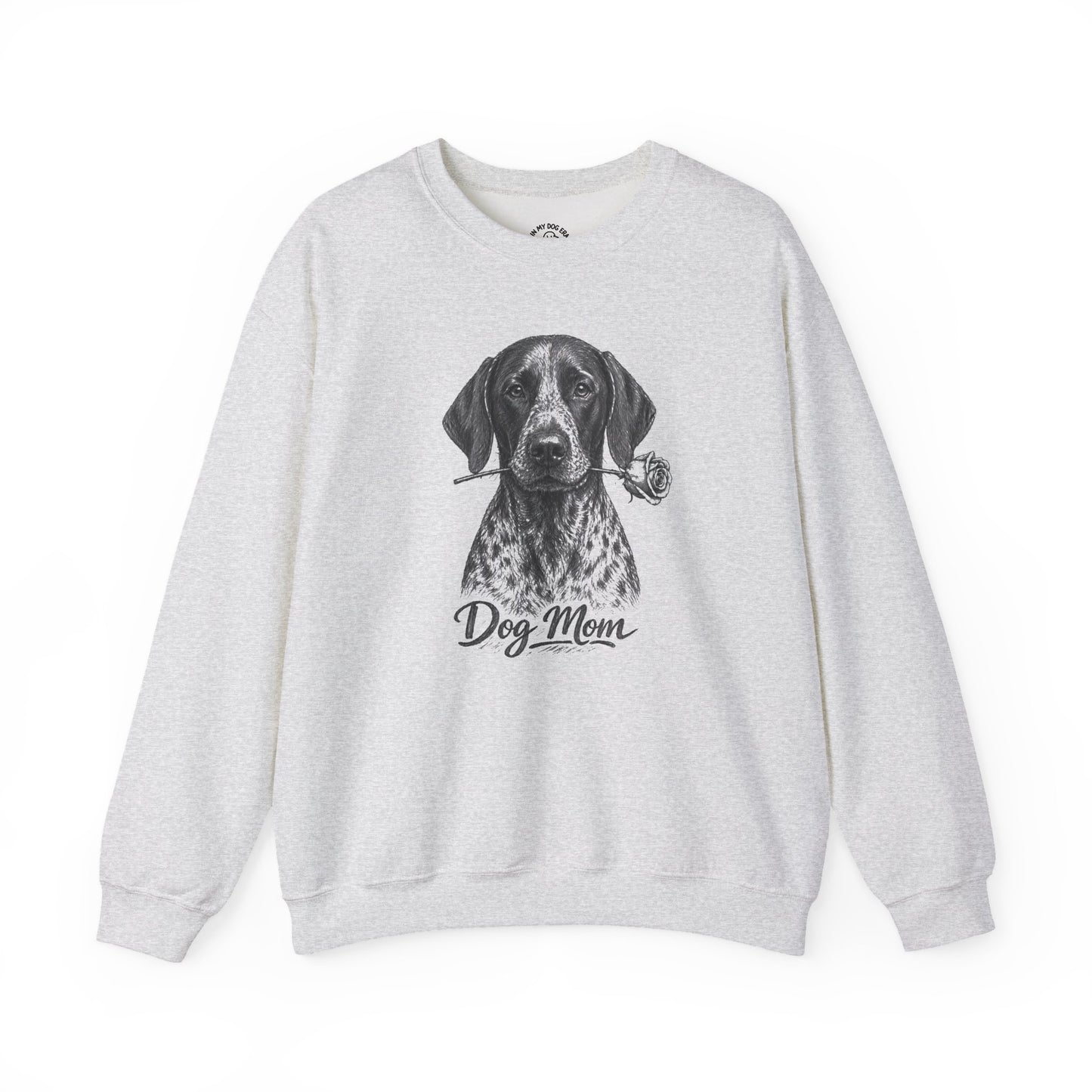 German Shorthaired Pointer GSP Dog Mom Sweatshirt (Rose Collection)