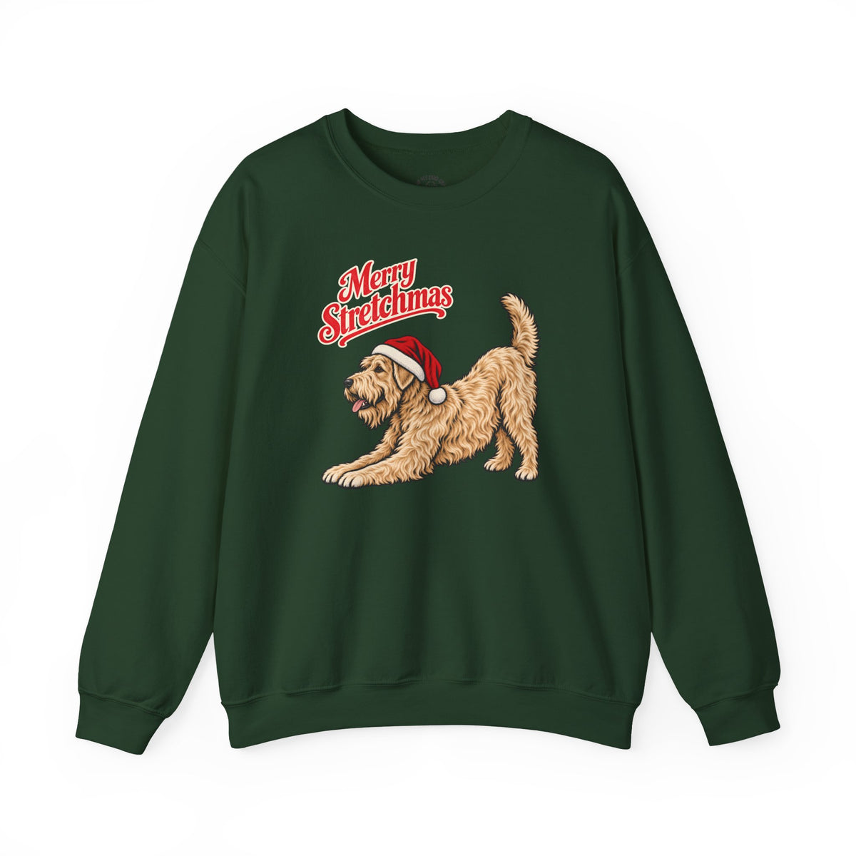Wheaten Terrier Christmas Sweatshirt | Merry Stretchmas