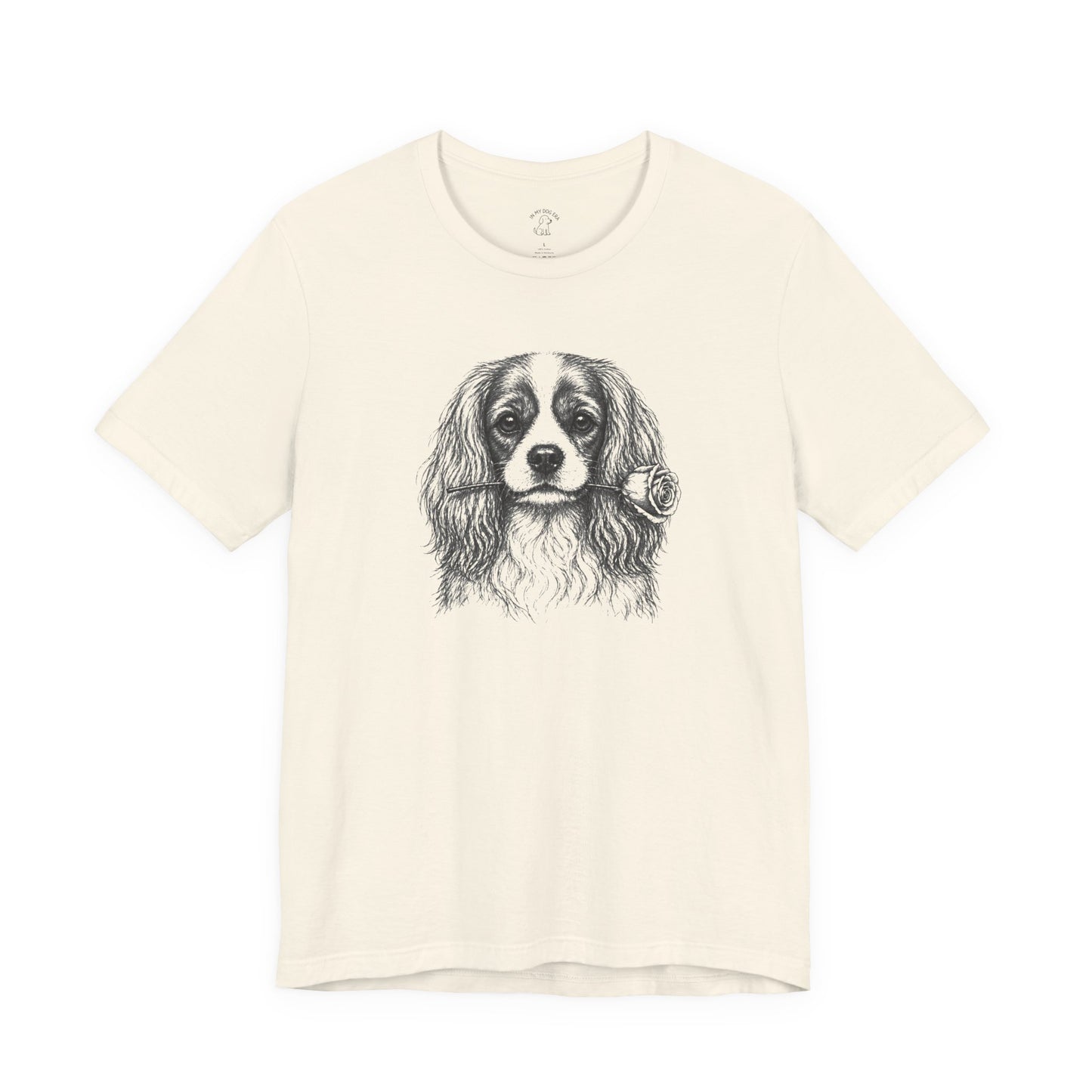 Cavalier King Charles Spaniel Rose Collection T-Shirt