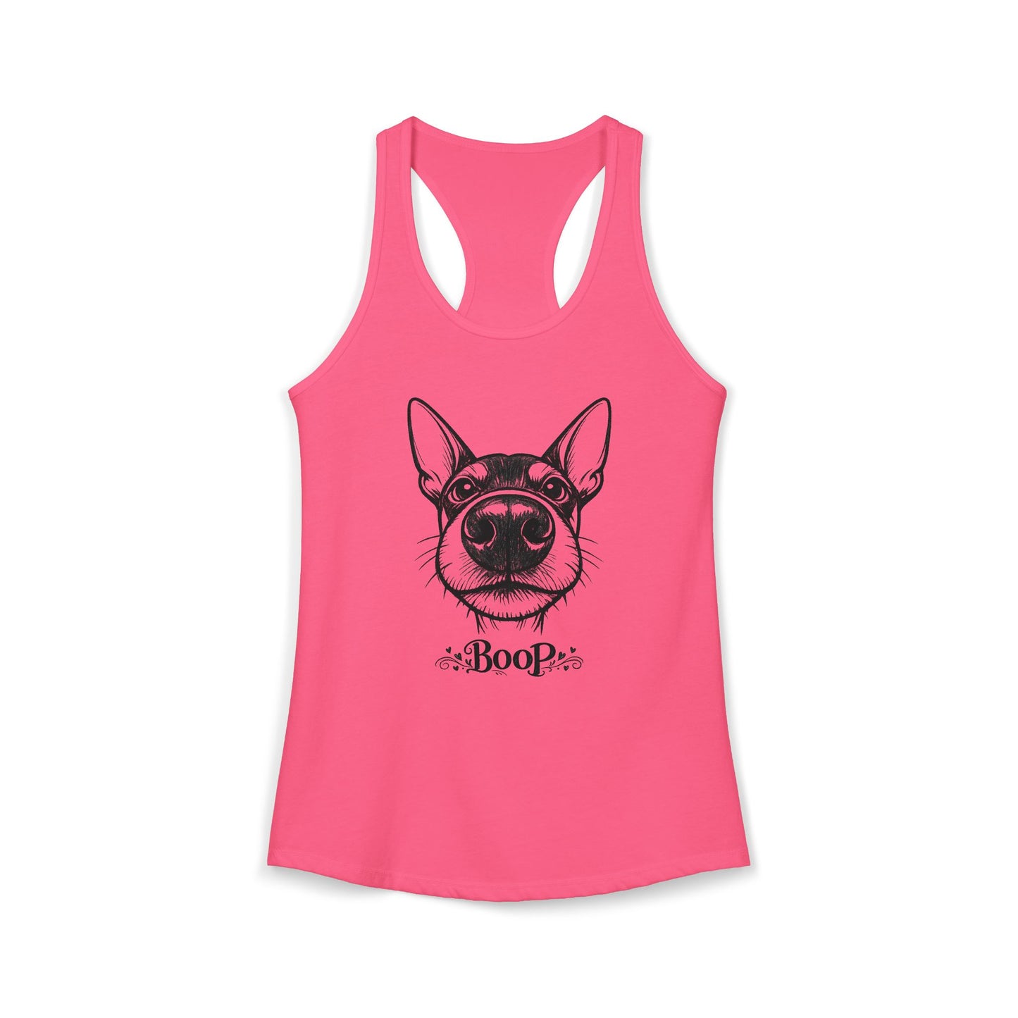 BOOP Miniature Pinscher - Women's Racerback Tanktop