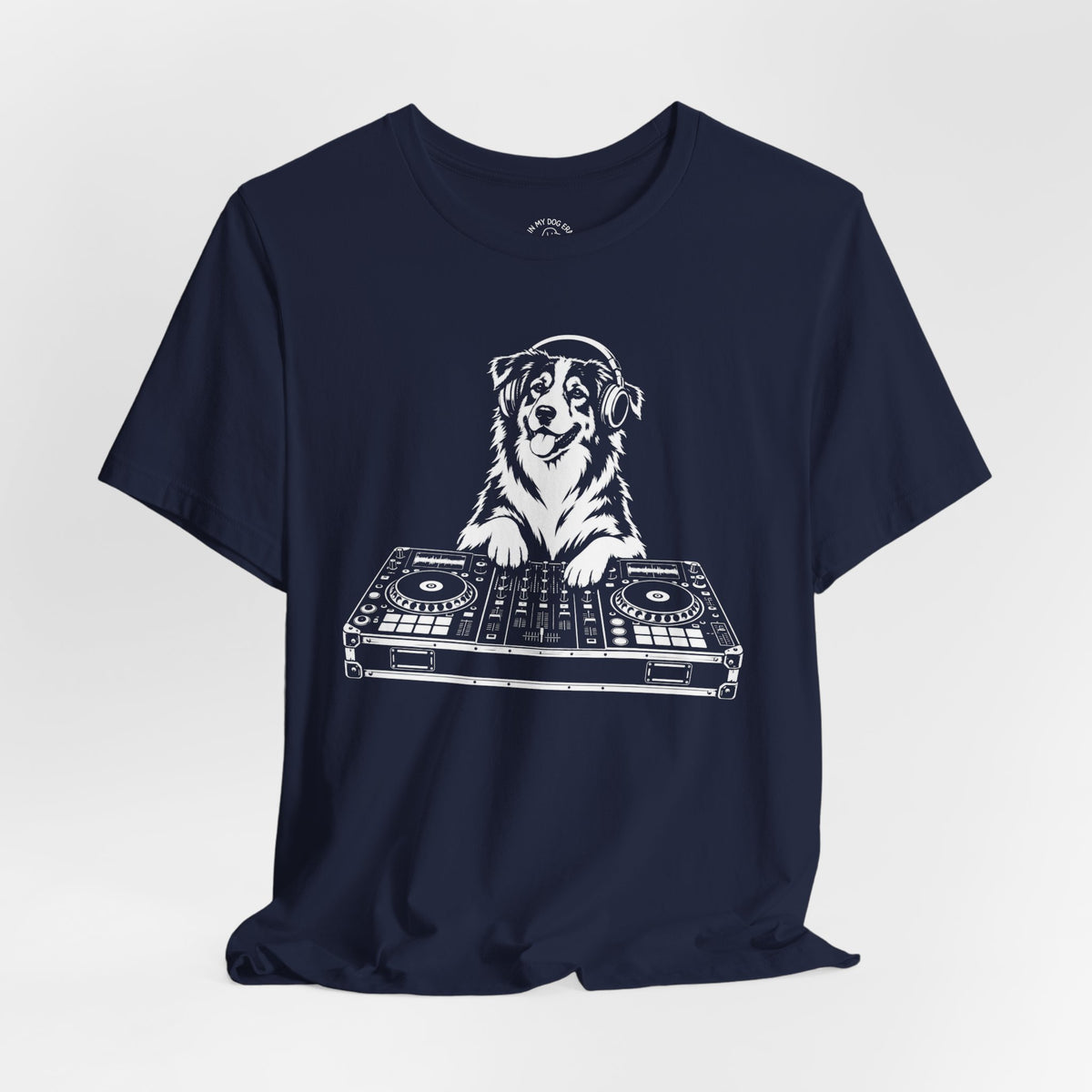 English Shepherd Dog DJ T-Shirt