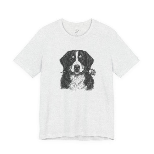 Bernese Mountain Dog Rose Collection T-Shirt