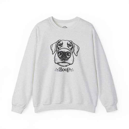 BOOP Doberman - Unisex Sweatshirt (Natural Ears)