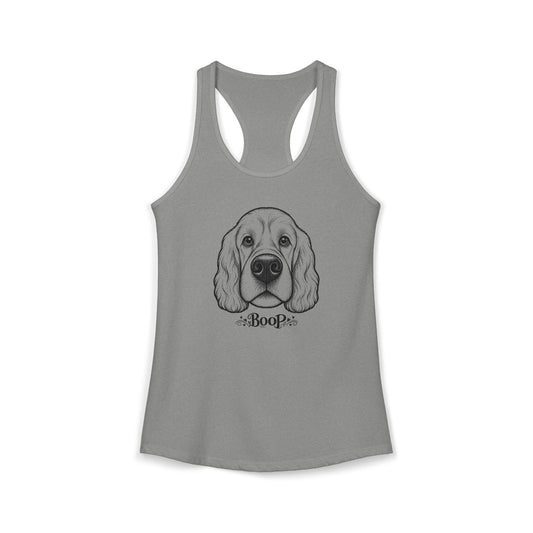 BOOP American Cocker Spaniel - Women's Racerback Tanktop