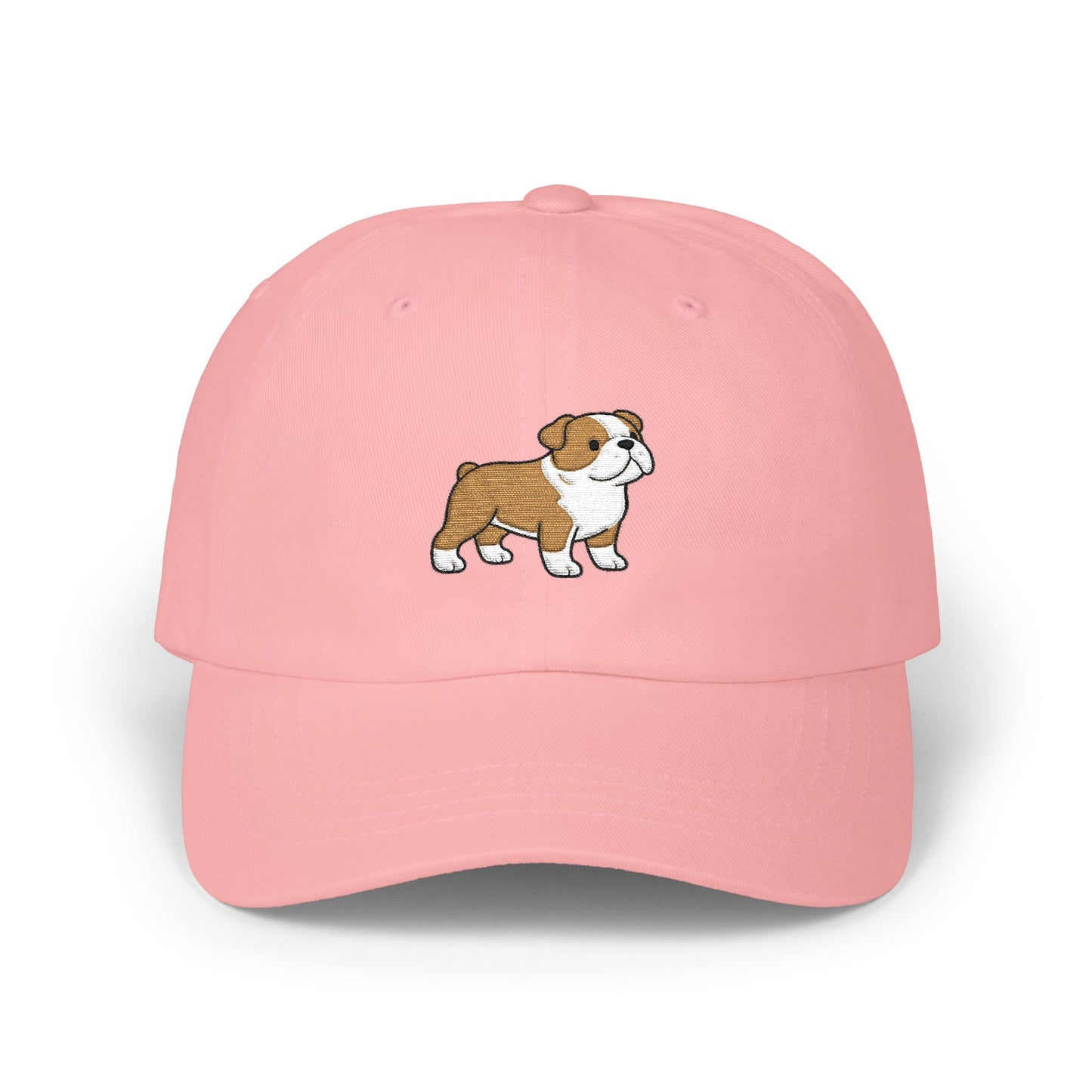 English Bulldog Embroidered Hat