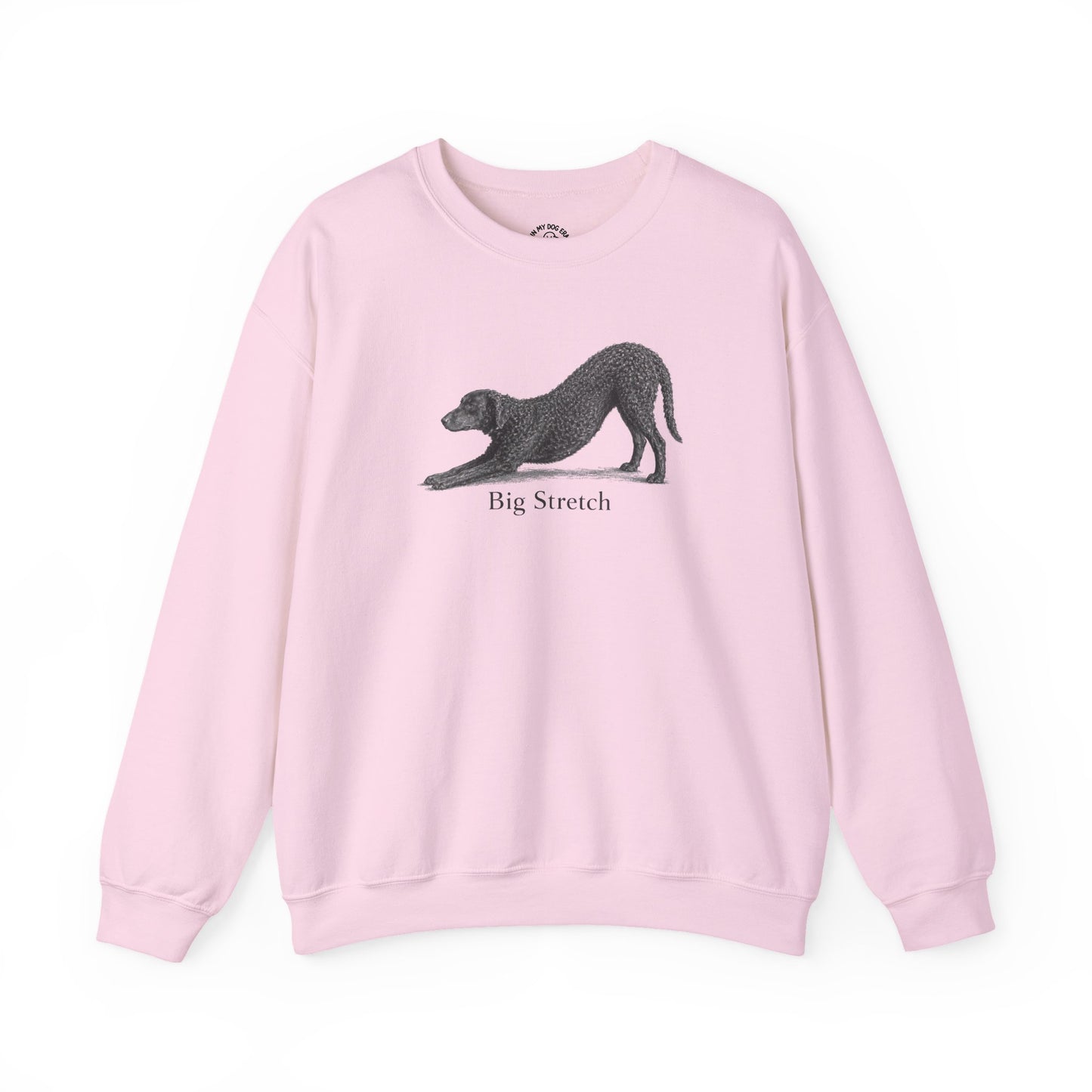 Big Stretch Curly Coated Retriever Sweatshirt