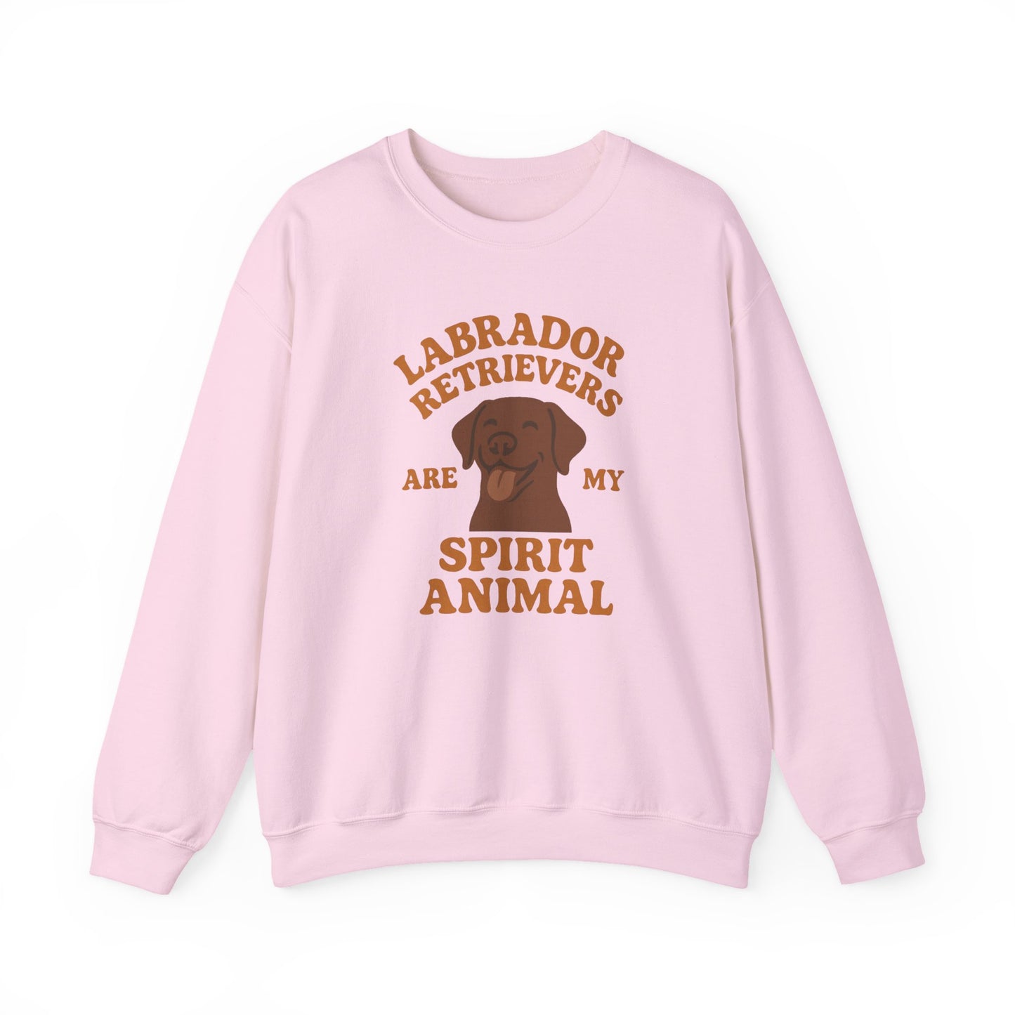 Chocolate Lab Labrador Retrievers Are My Spirit Animal Sweatshirt