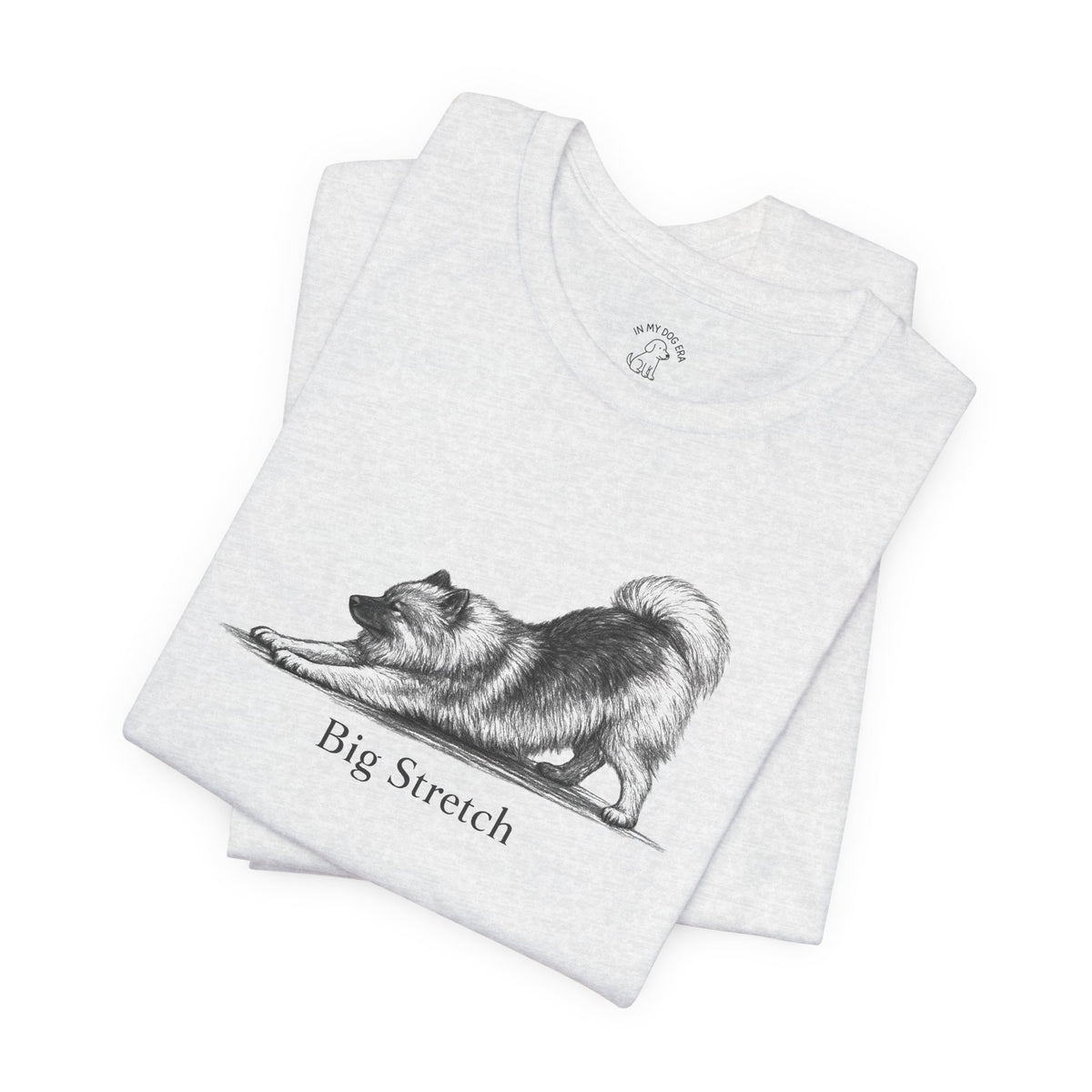 Big Stretch Keeshond T-Shirt