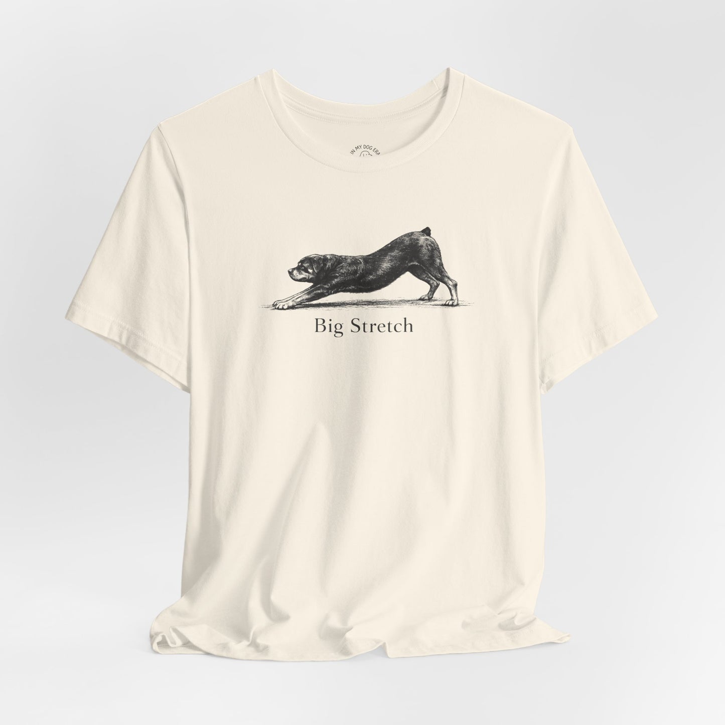 Big Stretch Rottweiler (Docked Tail) T-Shirt