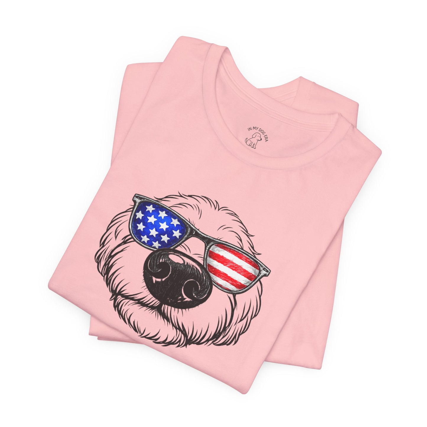 Red, White & BOOP Goldendoodle T-Shirt