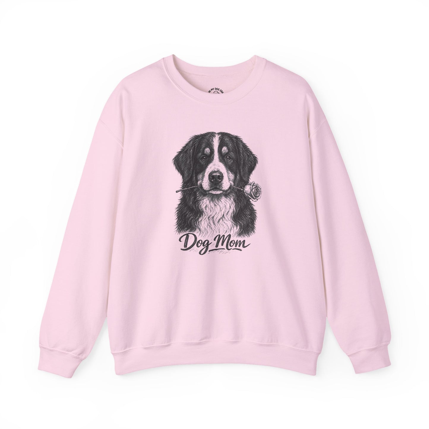 Bernese Mountain Dog Dog Mom Sweatshirt (Rose Collection)