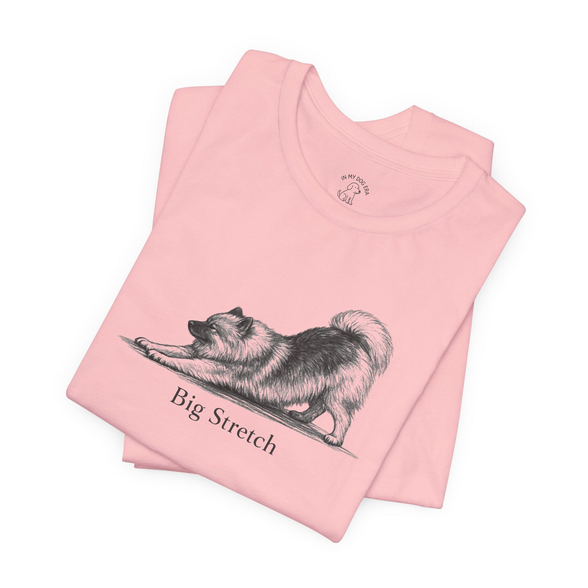 Big Stretch Keeshond T-Shirt