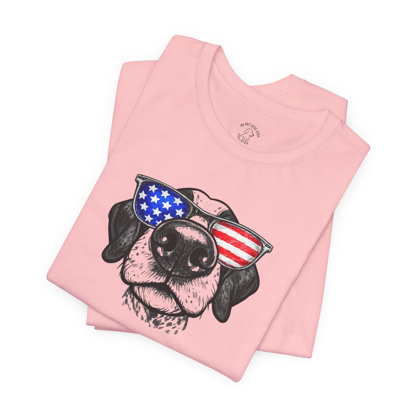 Red, White & BOOP German Shorthaired Pointer T-Shirt