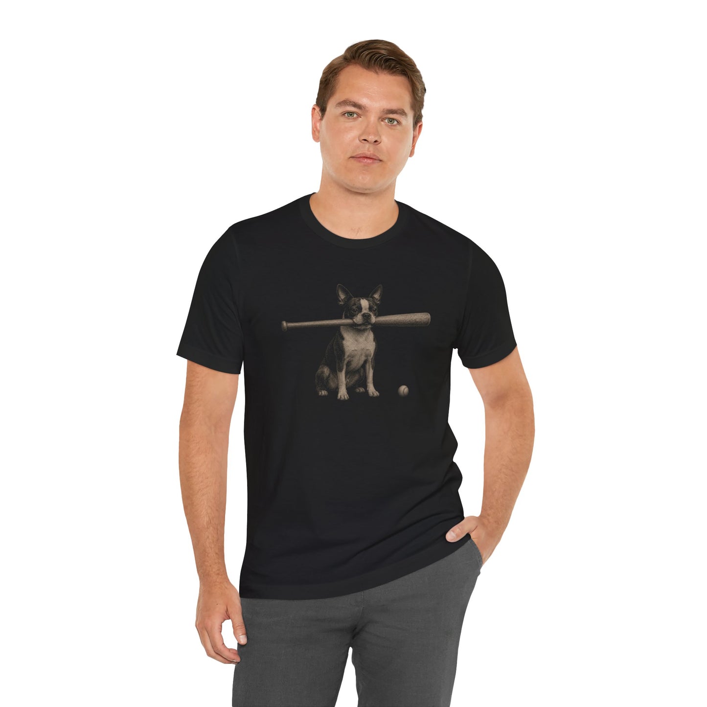 Bat Dog Boston Terrier T-Shirt