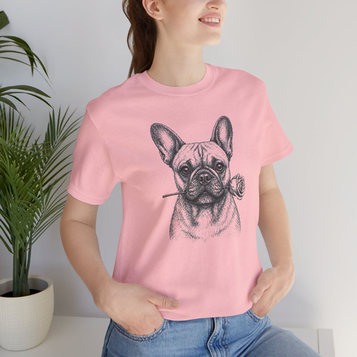 French Bulldog Rose Collection T-Shirt