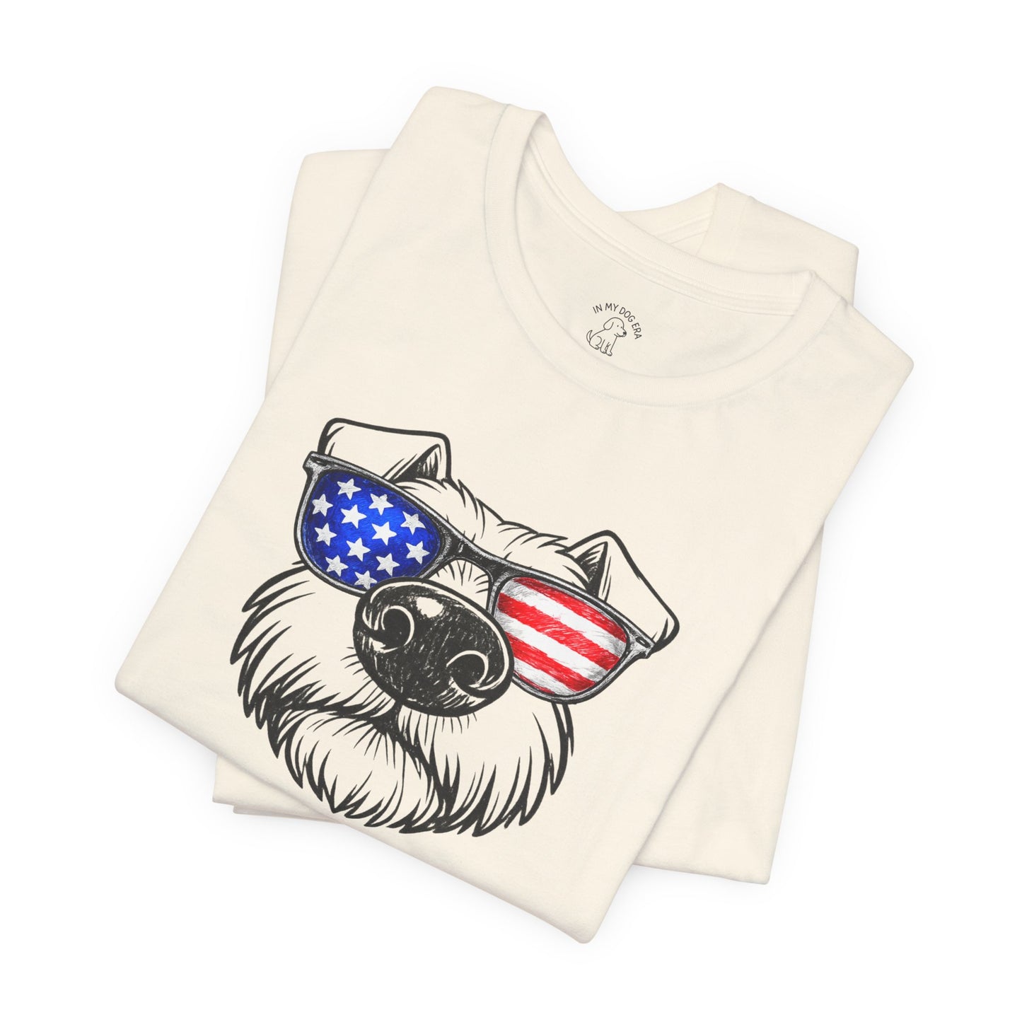 Red, White & BOOP Schnauzer T-Shirt