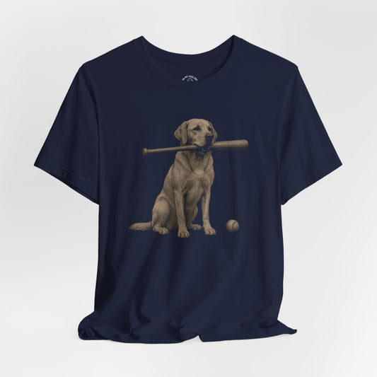 Bat Dog Yellow Labrador Retriever T-Shirt