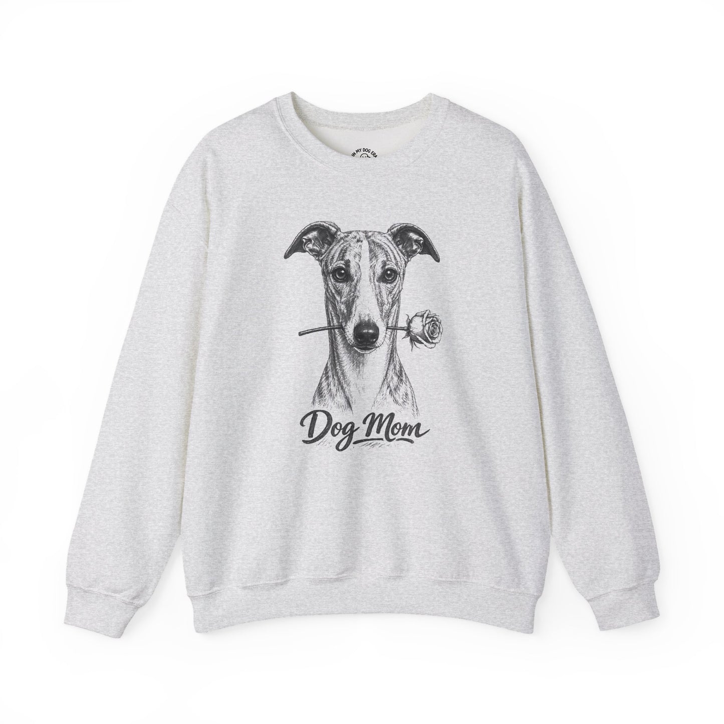 Whippet Dog Mom Sweatshirt (Rose Collection)