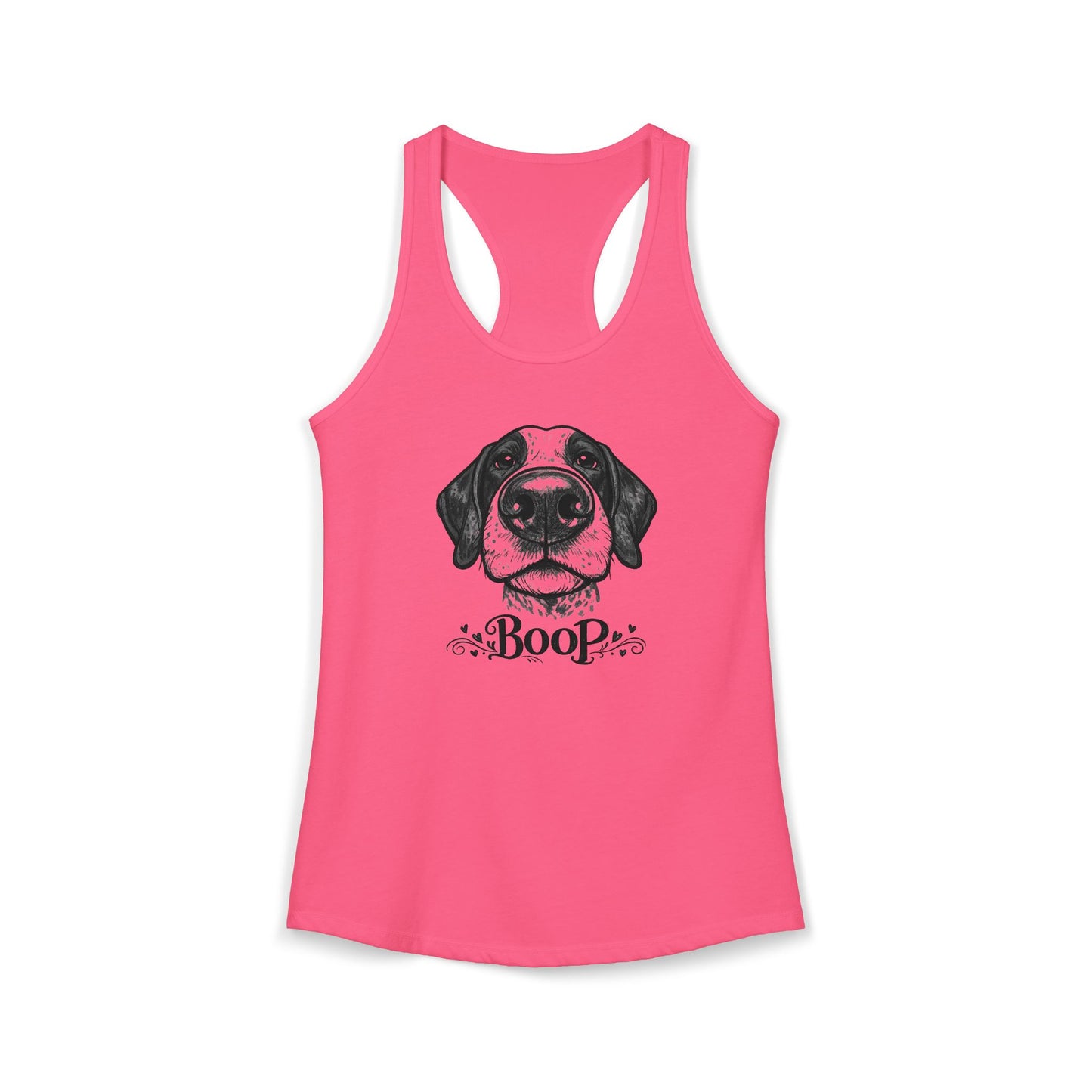 BOOP German Shorthaired Pointer - Women's Racerback Tanktop