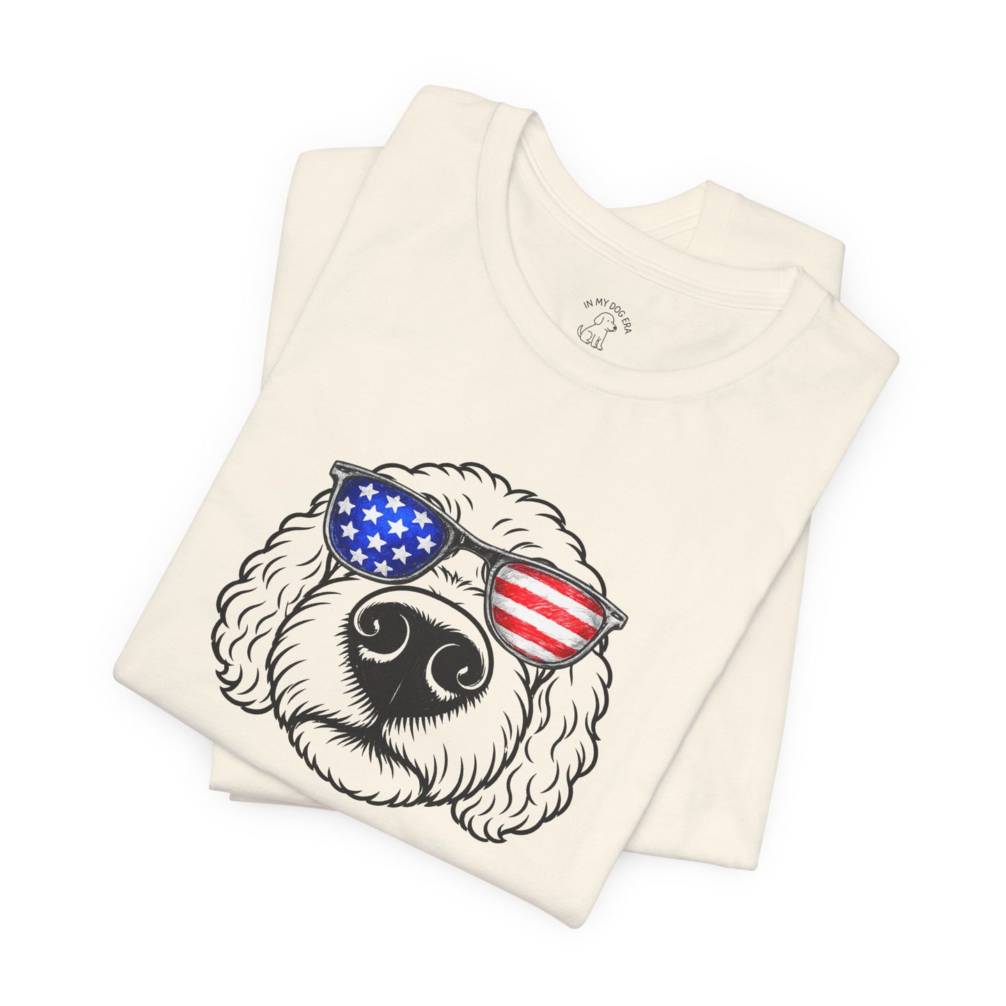 Red, White & BOOP Cavapoo T-Shirt