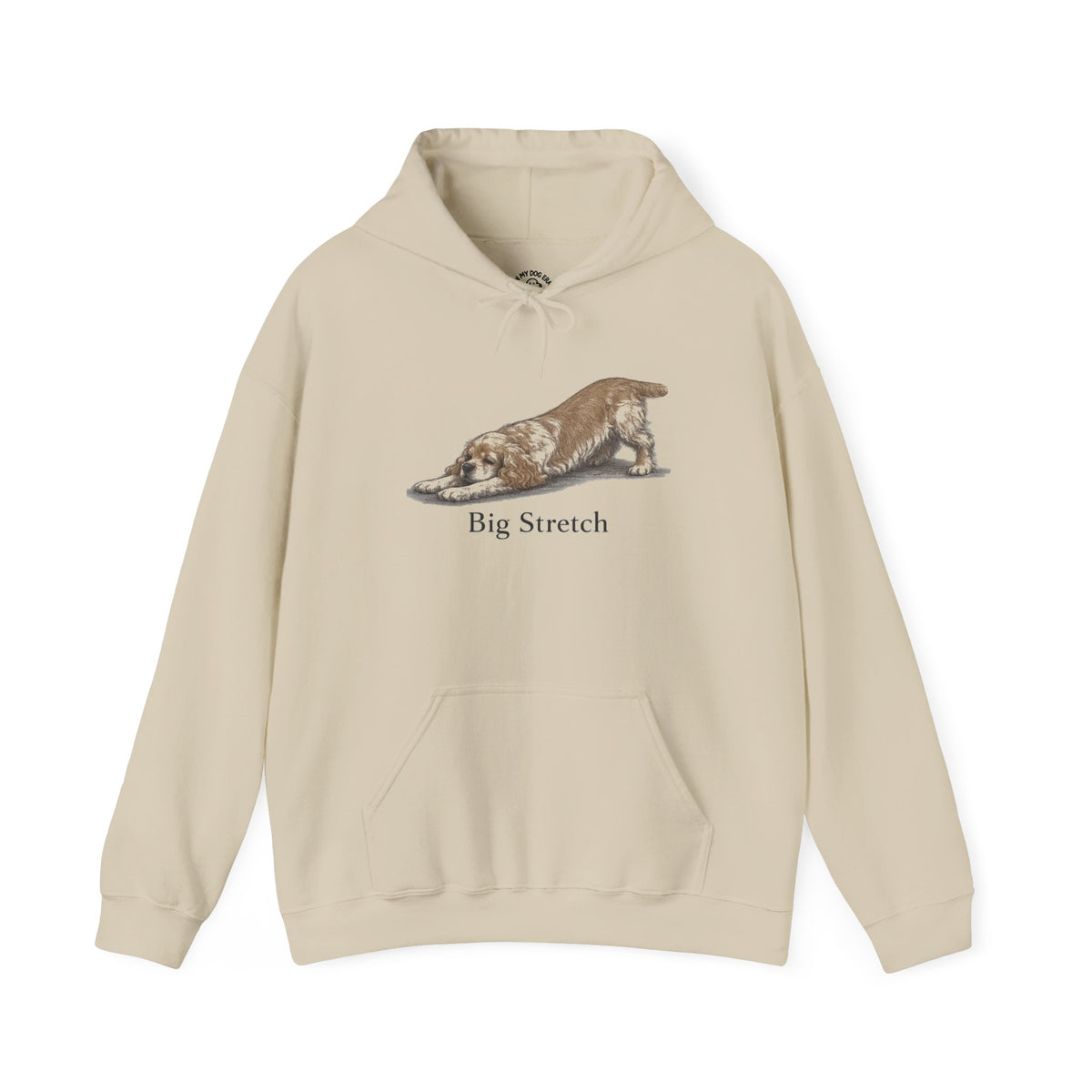 Big Stretch American Cocker Spaniel - Hoodie (Docked Tail)