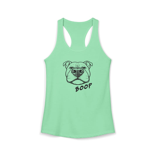 BOOP Classic - American Bully - Women's Racerback Tanktop