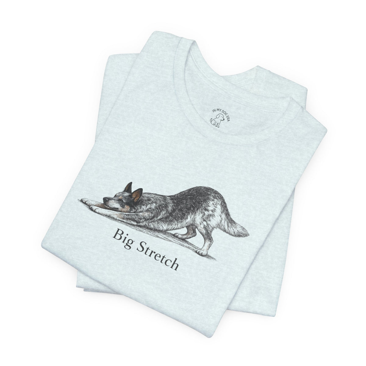 Big Stretch Australian Cattle Dog T-Shirt (Blue Heeler)