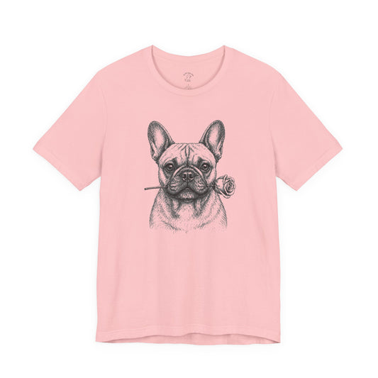 French Bulldog Rose Collection T-Shirt