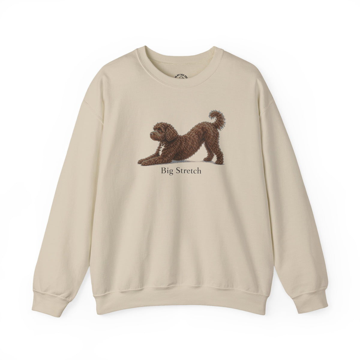 Big Stretch Portuguese Water Dog (Brown) Sweatshirt