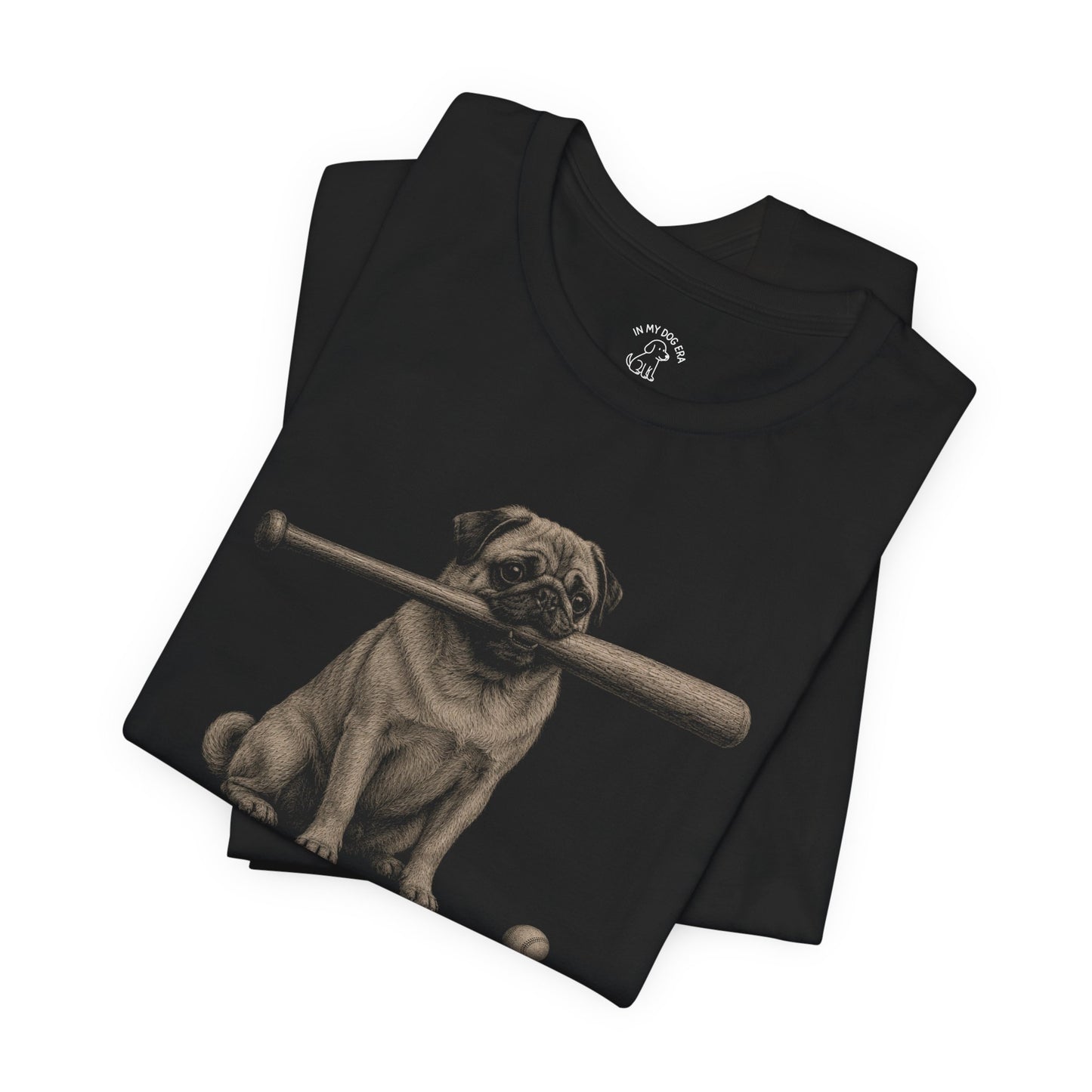 Bat Dog Pug T-Shirt
