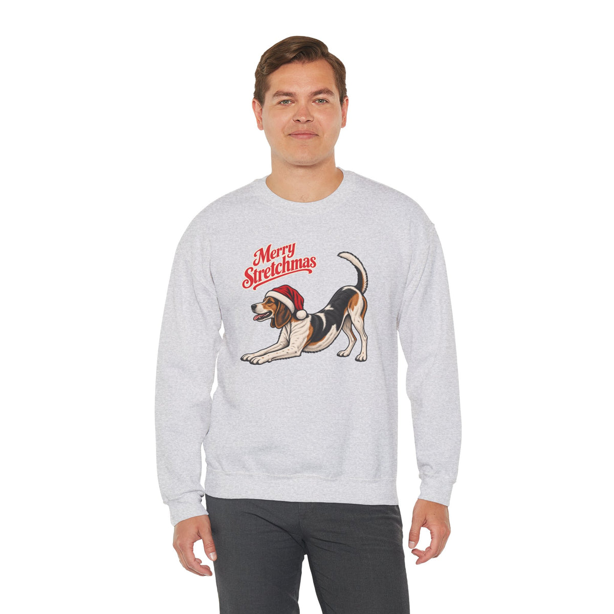 Treeing Walker Coonhound Christmas Sweatshirt | Merry Stretchmas